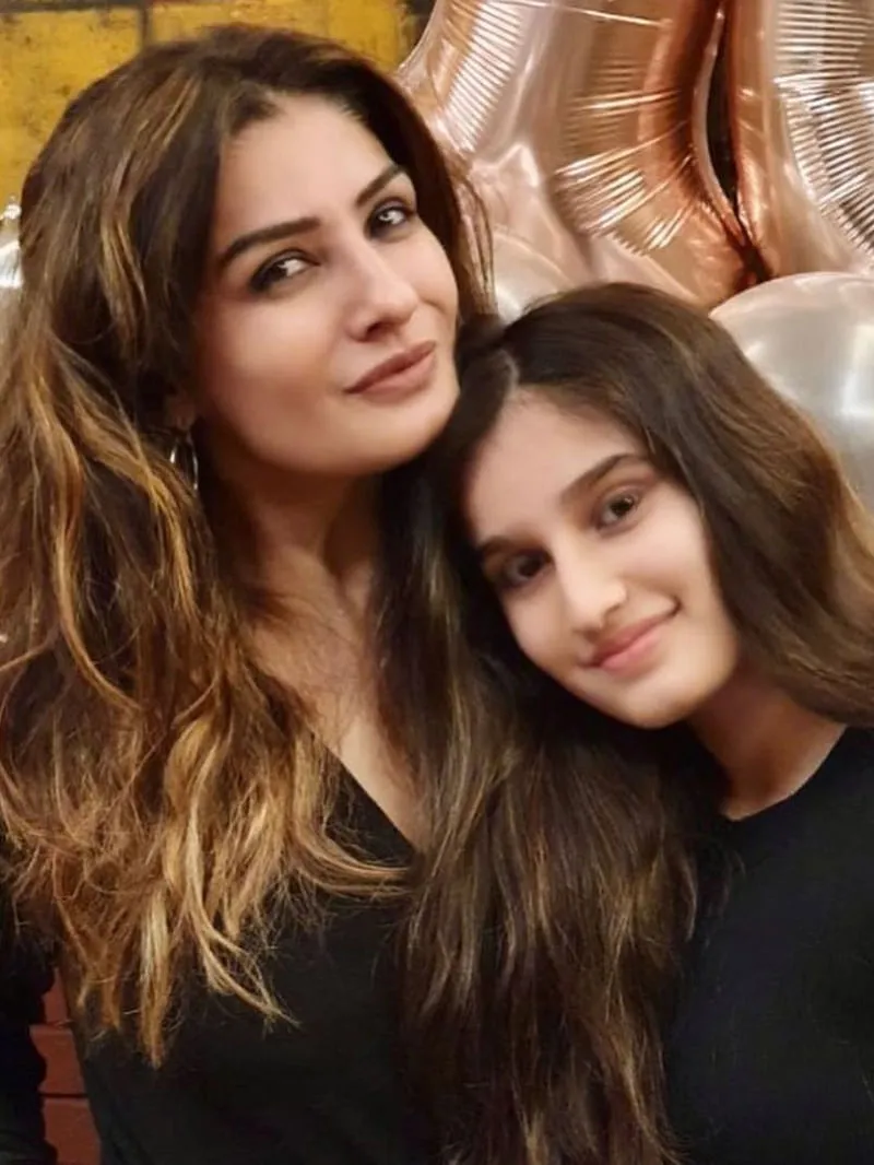 Raveena Tandon's daughter Rasha gave a surprise party