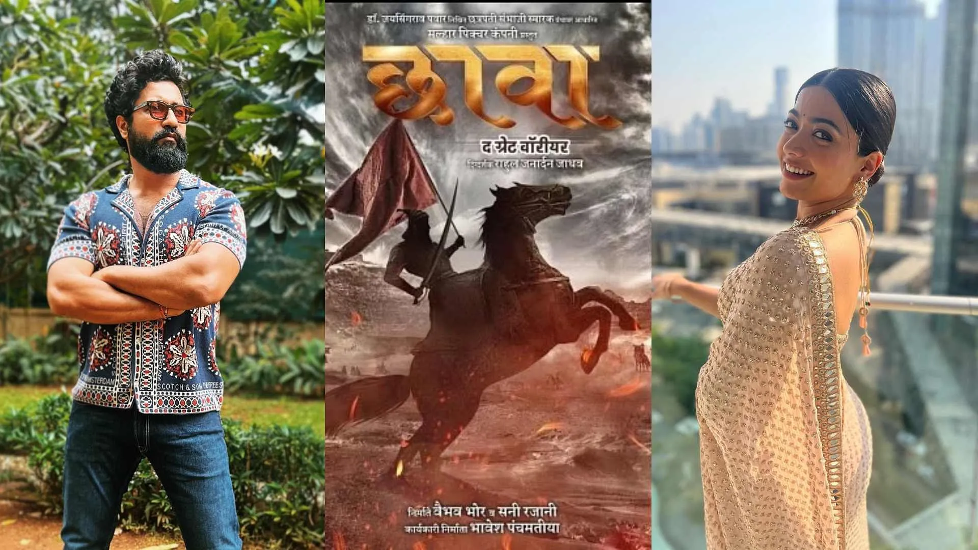 Chhava , Vicky Kaushal And Rashmika Mandanna 