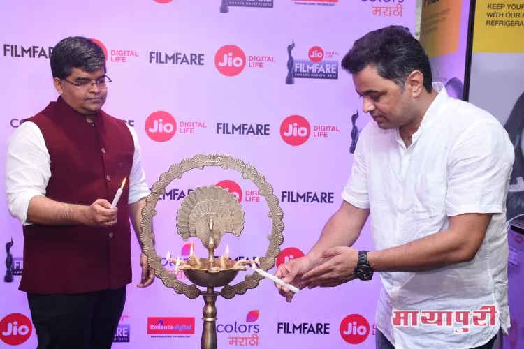 Filmfare Editor, Jitesh Pillai and actor Subodh Bhave