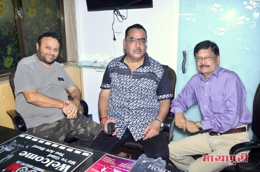 Anil Sharma, Pappu Khanna and Naidu