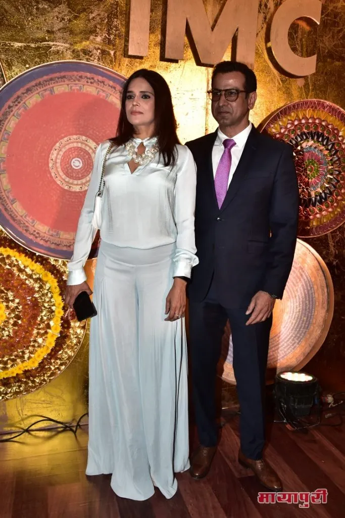 Ronit Roy with his his wife