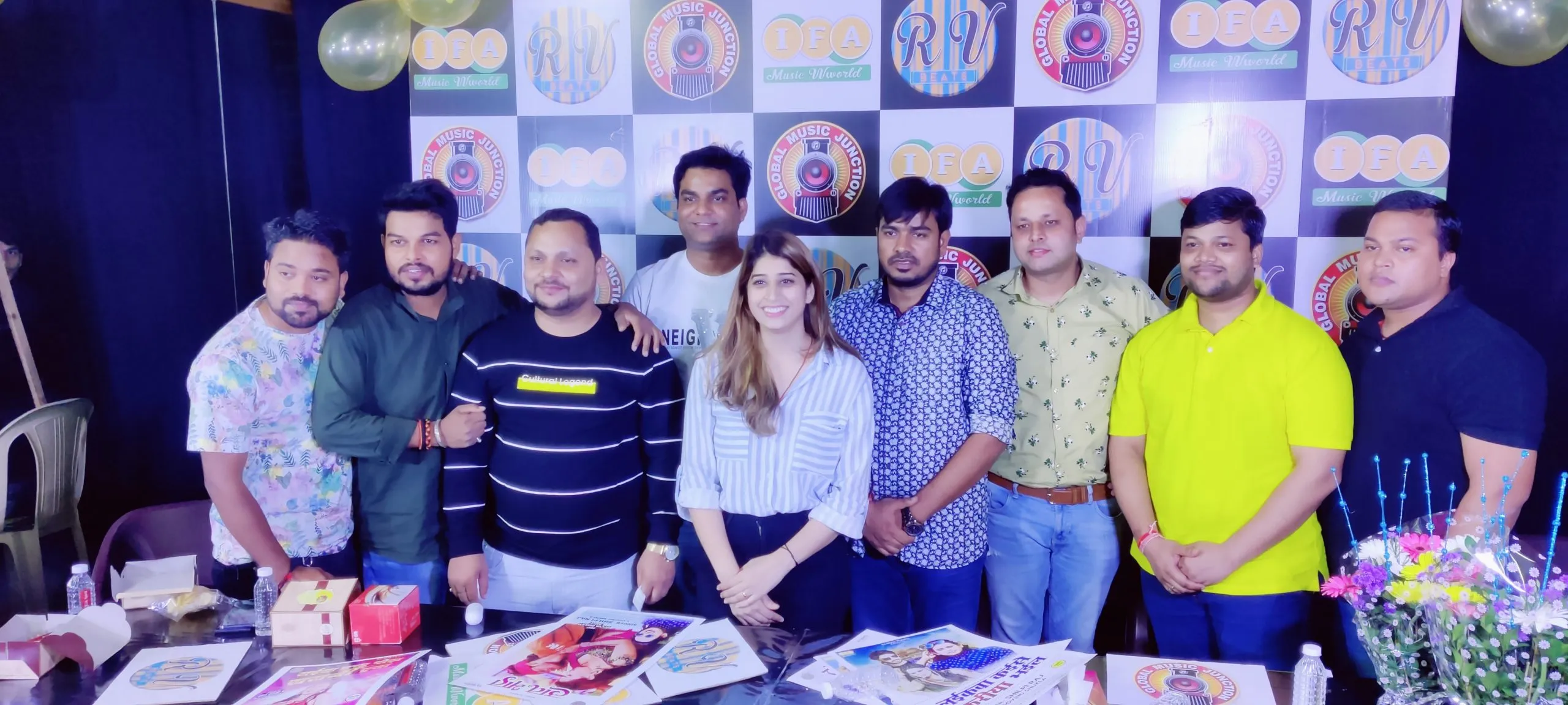 IFA MUSIC WWORLD और RV BEATS म्यूजिक चैनल का हुआ भव्य शुभारंभ