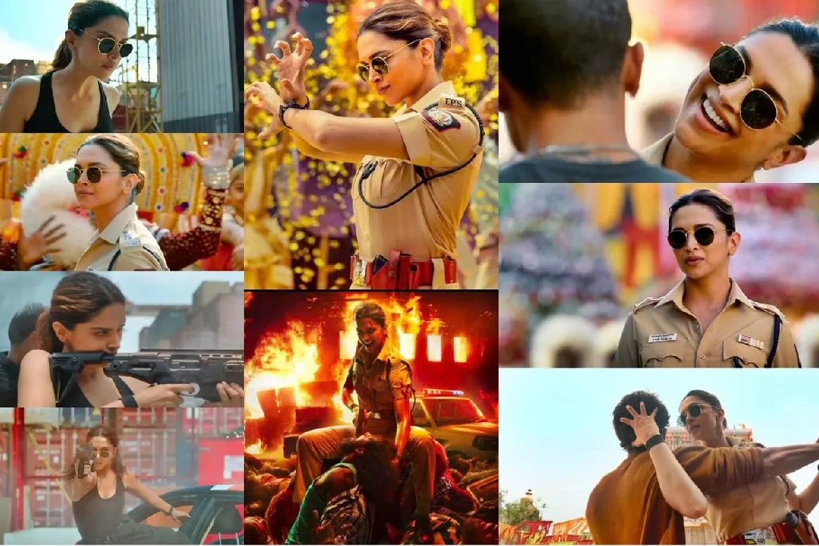 Singham Again: Singham Again: Deepika Padukone stuns as perfect 'Lady..