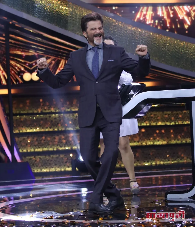 Anil Kapoor dances on the song 