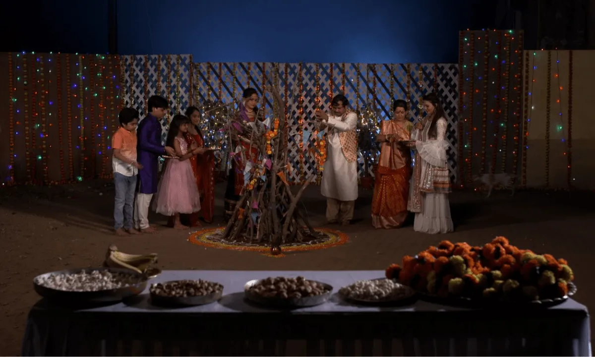 एण्डटीवी के &lsquo;भाबी जी घर पर हैं&lsquo; और &lsquo;हप्पू की उलटन पलटन&lsquo; में मनाई गई लोहड़ी