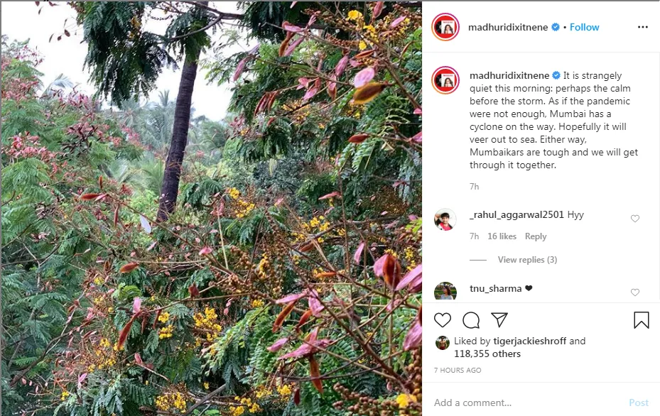 Nisarga Cyclone : आने वाले निसर्ग तूफान पर अक्षय कुमार ने वीडियो पोस्ट कर लोगों को दी चेतावनी , प्रियंका-माधुरी ने जताई चिंता