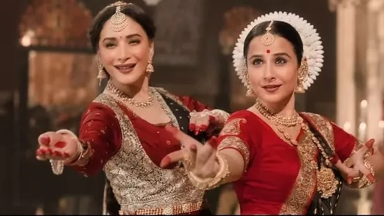 Madhuri Dixit spoke on working with Vidya Balan