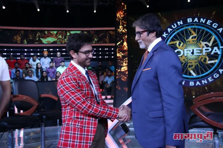 Aamir Khan with Amitabh Bachchan 