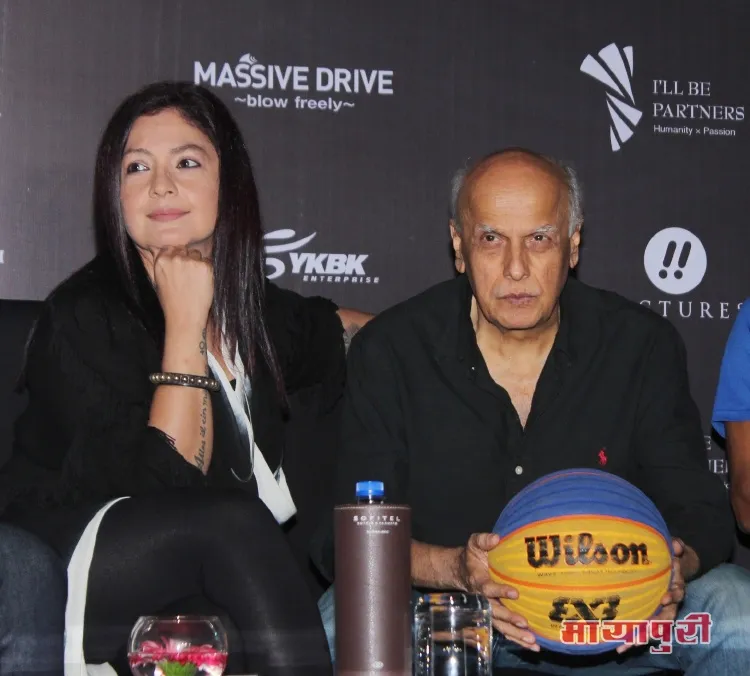 Pooja Bhatt and Mahesh Bhatt