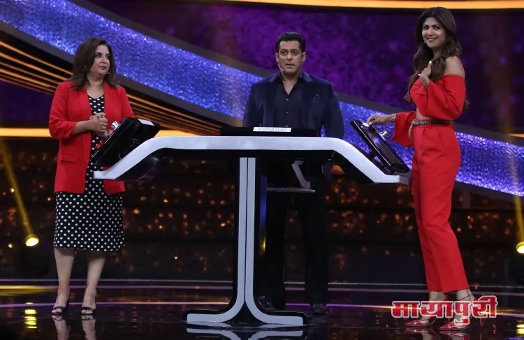 Farah Khan Kunder and Shilpa Shetty Kundra had a gala time with Salman Khan on Dus Ka Dum