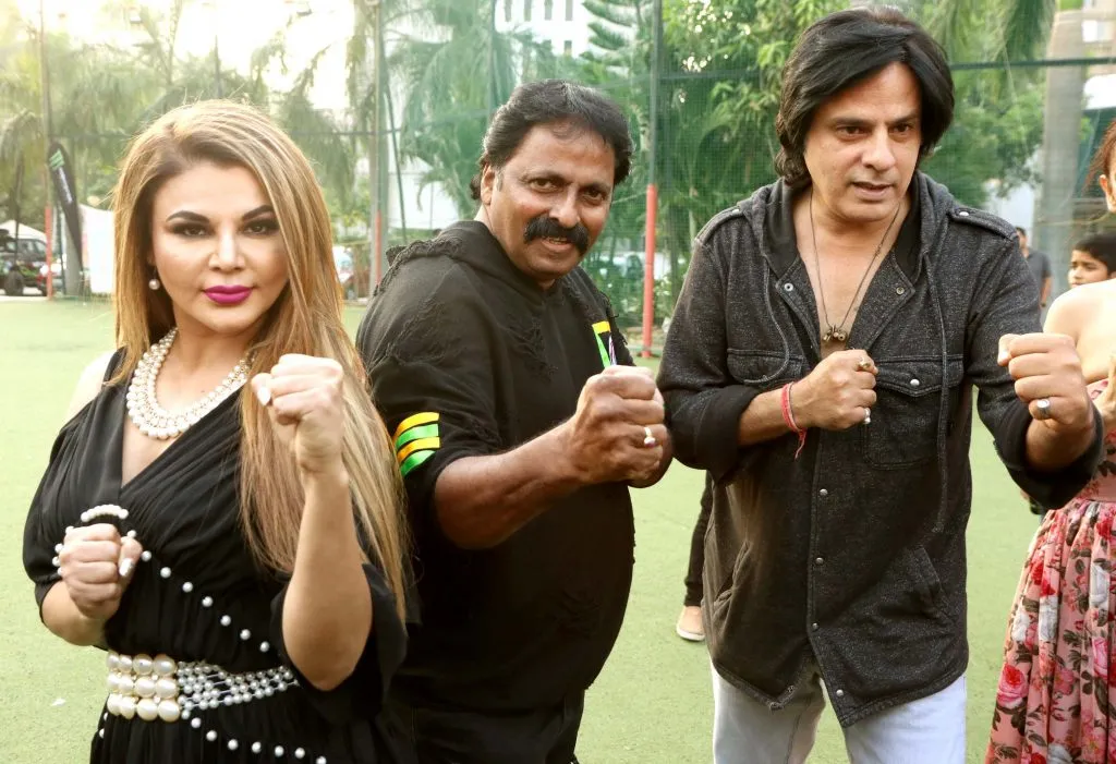 Rakhi Sawant,Chitah Yajnesh Shetty & Rahul Roy