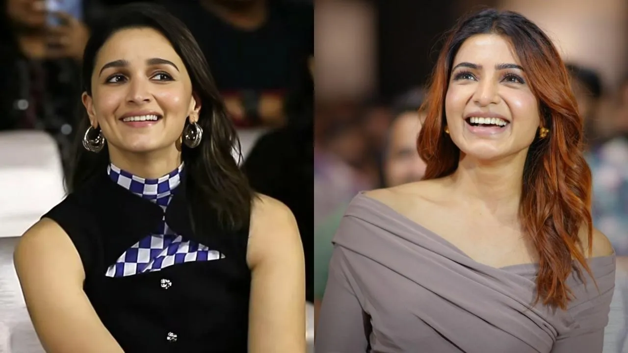 Watch! Alia Bhatt sings 'Oo Antava' to Samantha Ruth Prabhu and can't stop laughing