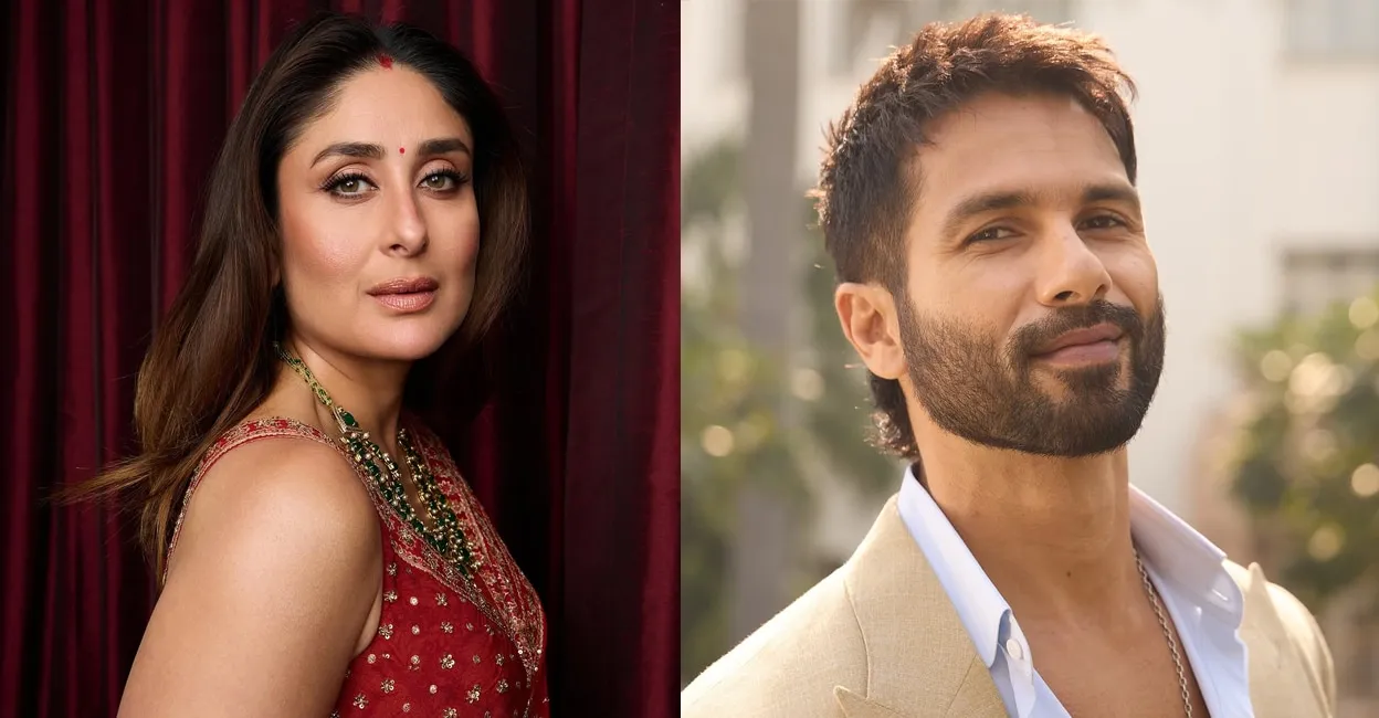 Kareena Kapoor and Shahid Kapoor 