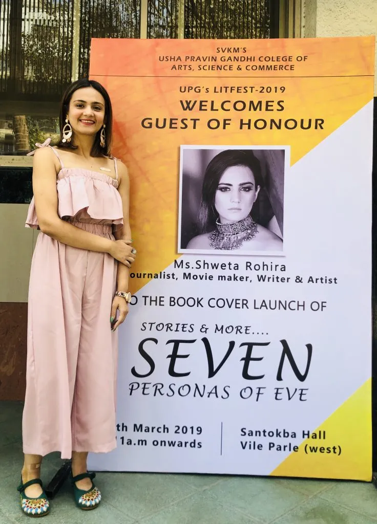 श्वेता रोहिरा ने डॉ. अंजू कपूर और श्री हैरी कुरुप की आगामी पुस्तक 7 पर्सन ऑफ़ ईव मुंबई में लॉन्च किया