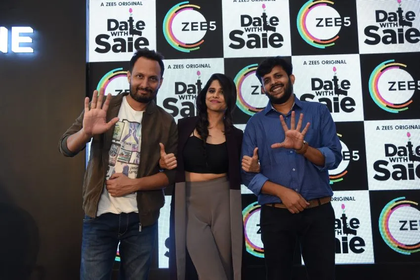 Rohit Kokate, Saie Tamhankar and Dnyanesh Zoting 