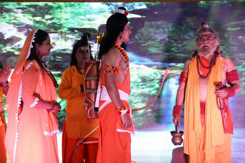 पांचवे दिन सीता-हरण का प्रसंग देख भीगी दर्शकों की आंखें