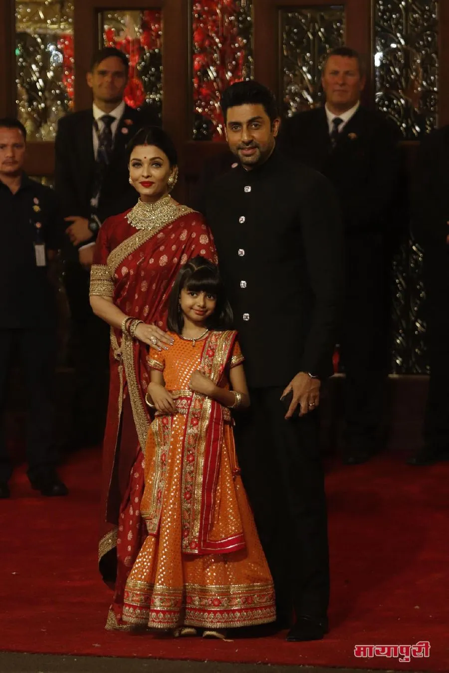 Aishwarya Rai Bachchan, Aaradhya Bachchan, Abhishek Bachchan