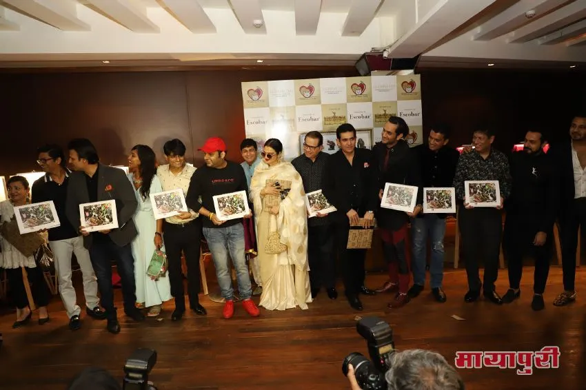 Sabah Bhandula, Shaan, Vivek Oberoi, Priyanka Alva Oberoi, Sandeep Singh Kapil Sharma, Rekha, Ramesh Taurani, Omung Kumar, Vikas Gupta, Taran Adarsh