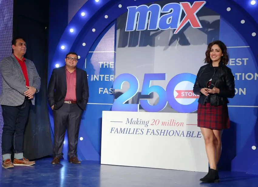 Yami Gautam unveiled logo of Max Fashion