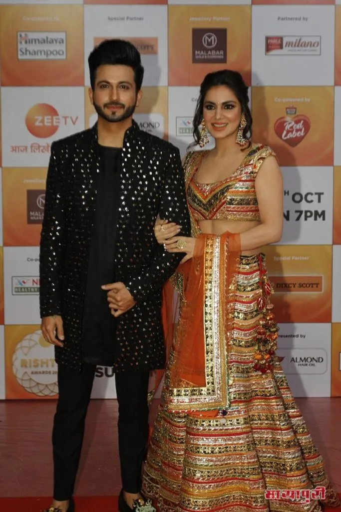 Dheeraj Dhoopar and Shraddha Arya 