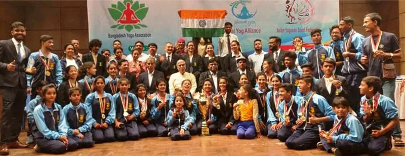 भारत ने पहली एशियन योगासन चैम्पियनशिप जीती