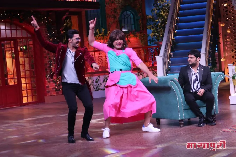 Ranveer Singh, Krushna Abhishek, Kapil Sharma