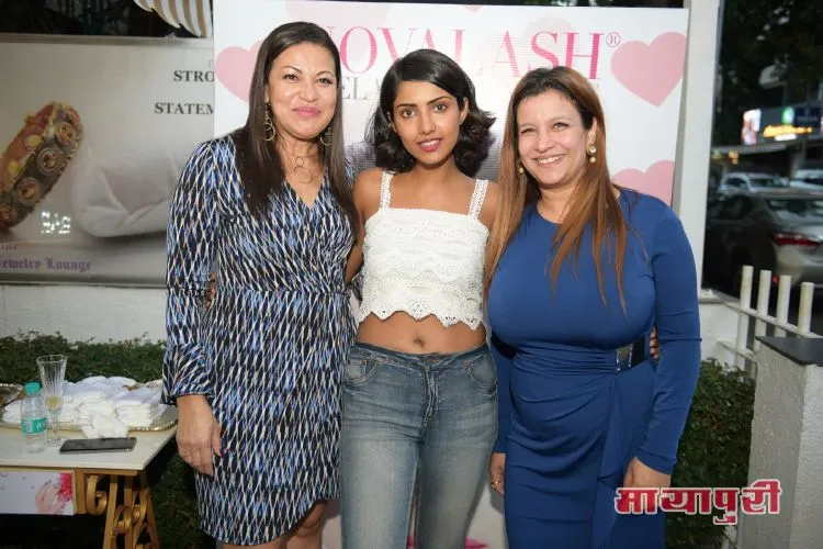 Thenny Mejia with Teena Singh and Sapna Bedi 