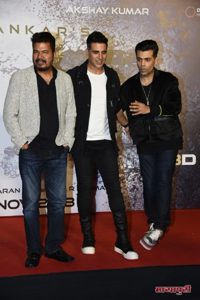 S. Shankar, Akshay Kumar, Karan Johar