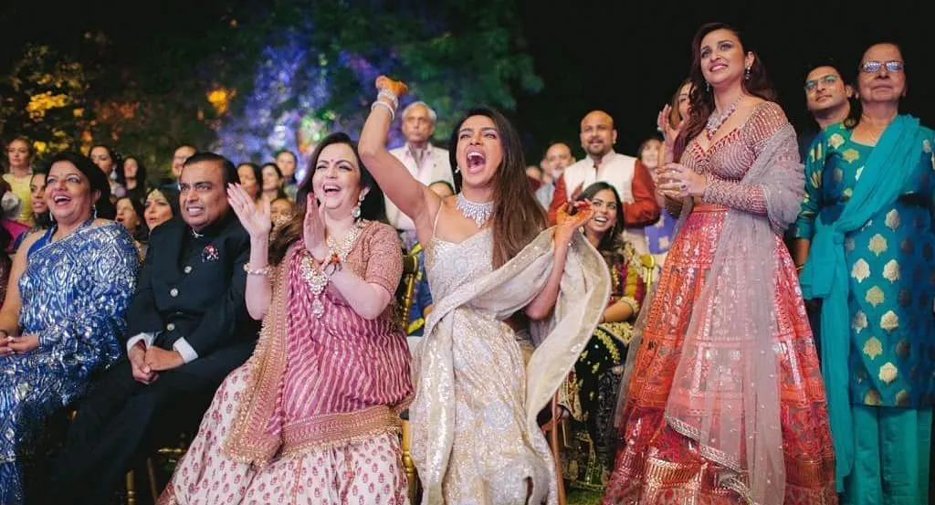 Priyanka and Nick Jonas Sangeet Night Photos