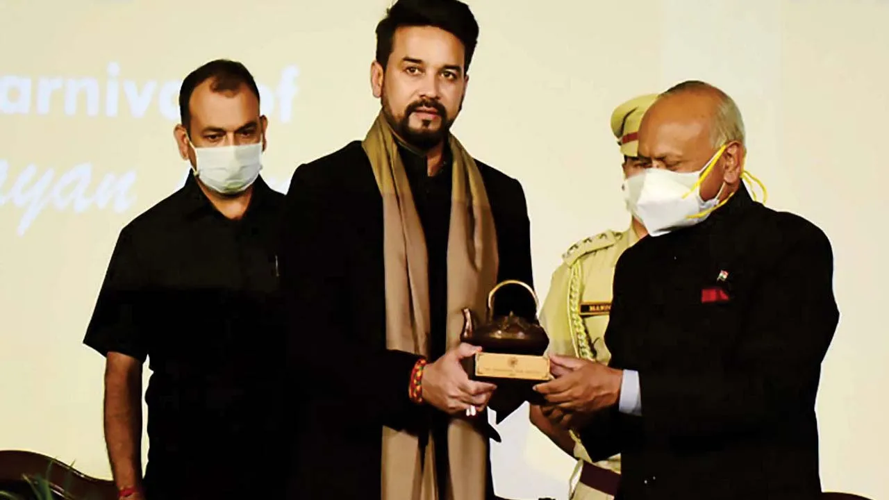 जम्मू-कश्मीर और लद्दाख को जल्द ही एक फिल्म प्राशिक्षण संस्थान से जोड़ा जाएगाः श्री अनुराग ठाकुर