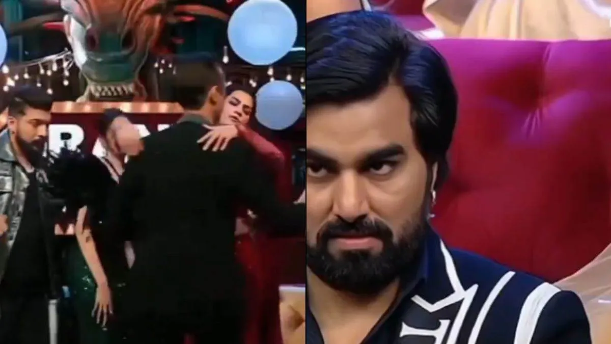 Bigg Boss OTT 3: फिनाले के दौरान Ranvir Shorey ने कृतिका मलिक को किया Kiss,  फैंस बोले- अरमान अब इसे थप्पड़ नहीं मारोगे? - ranvir shorey kisses kritika  malik during bigg boss