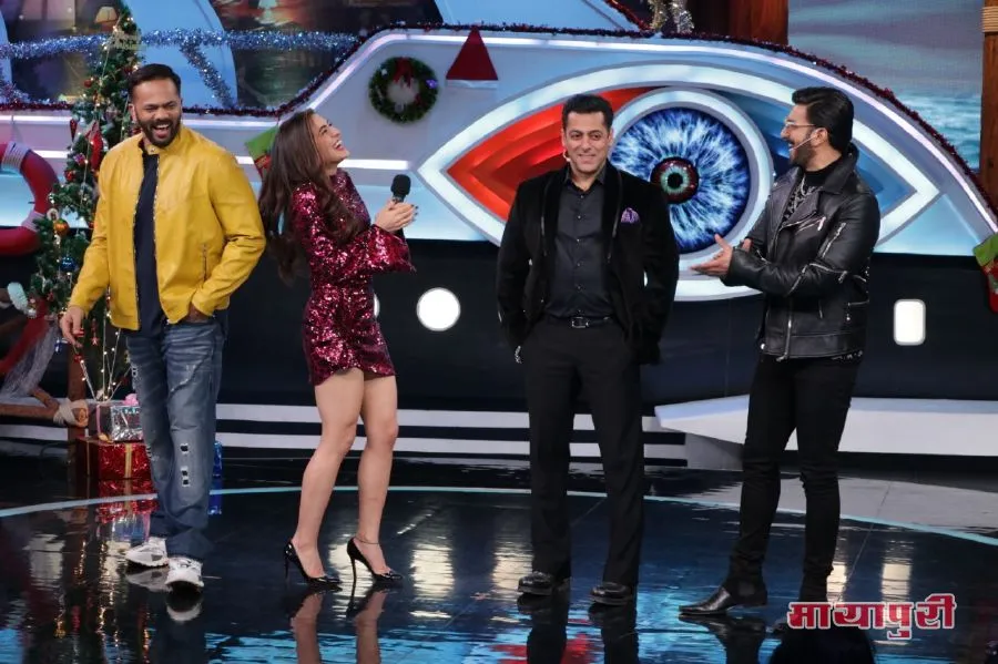 Rohit Shetty, Sara Ali Khan, Salman Khan, Ranveer Singh