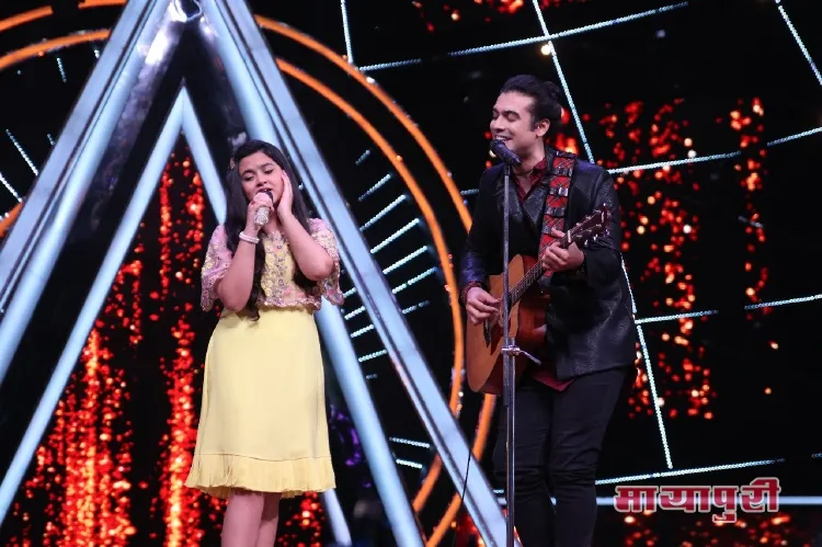 Indira Das with Jubin Nautiyal