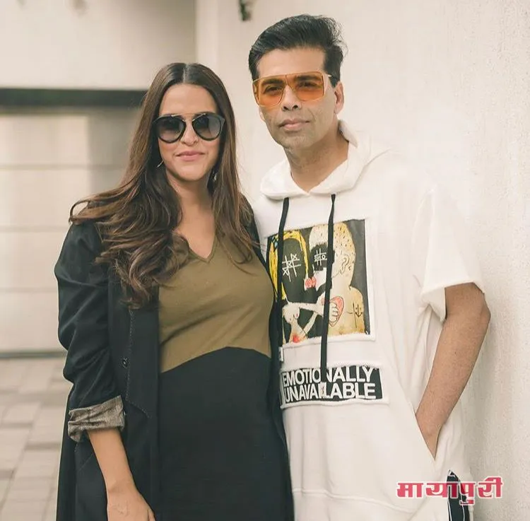 Neha Dhupia, Karan Johar