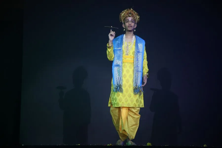 Students Of Mount Litera School International Performing A New Rendition Of Mahabharta