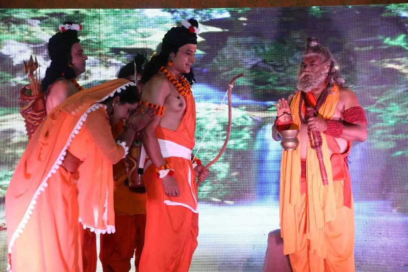 पांचवे दिन सीता-हरण का प्रसंग देख भीगी दर्शकों की आंखें