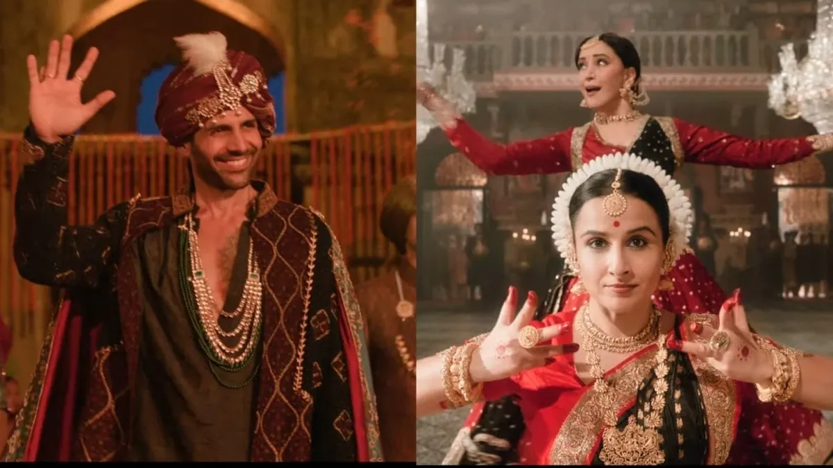 Bhool Bhulaiyaa 3 trailer: डबल मंजुलिका से होगा रूह बाबा का सामना, कहानी  में हॉरर-कॉमेडी का परफेक्ट डोज - bhool bhulaiyaa 3 trailer vidya balan  madhuri dixit manjulika confusion to test rooh