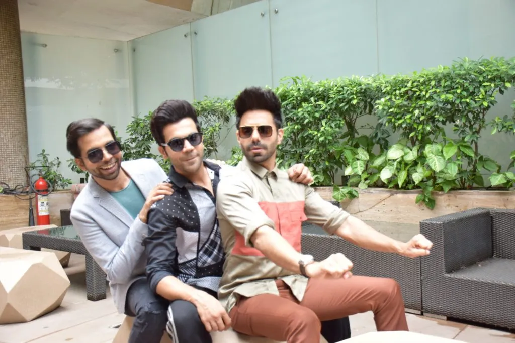 Abhishek Banerjee, Rajkummar Rao, Aparshakti Khurana