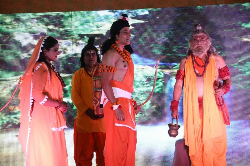 पांचवे दिन सीता-हरण का प्रसंग देख भीगी दर्शकों की आंखें