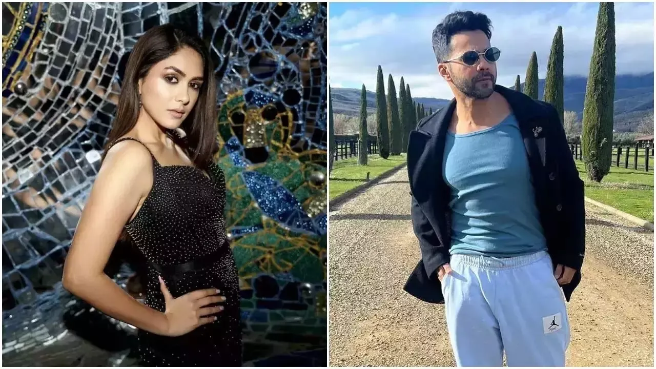 Varun Dhawan और मृणाल ठाकुर ने अपनी आने वाली फिल्म का पहला शेड्यूल जारी  किया | Varun Dhawan and Mrunal Thakur release the first schedule of their  upcoming film, वरुण धवन और