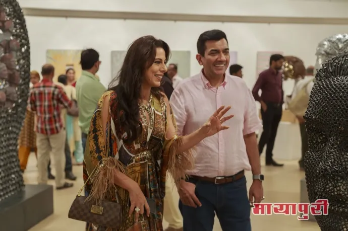 Pooja Bedi and Sanjeev Kapoor 