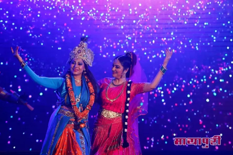 Actor-Danseuse Gracy Singh performs at ISKCON