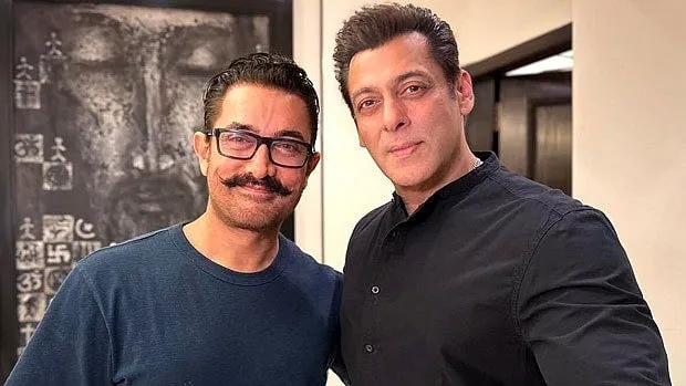 Is Aamir Khan Collaborating With Salman Khan After 30 Years For Film?  Here's Why Netizens Think So