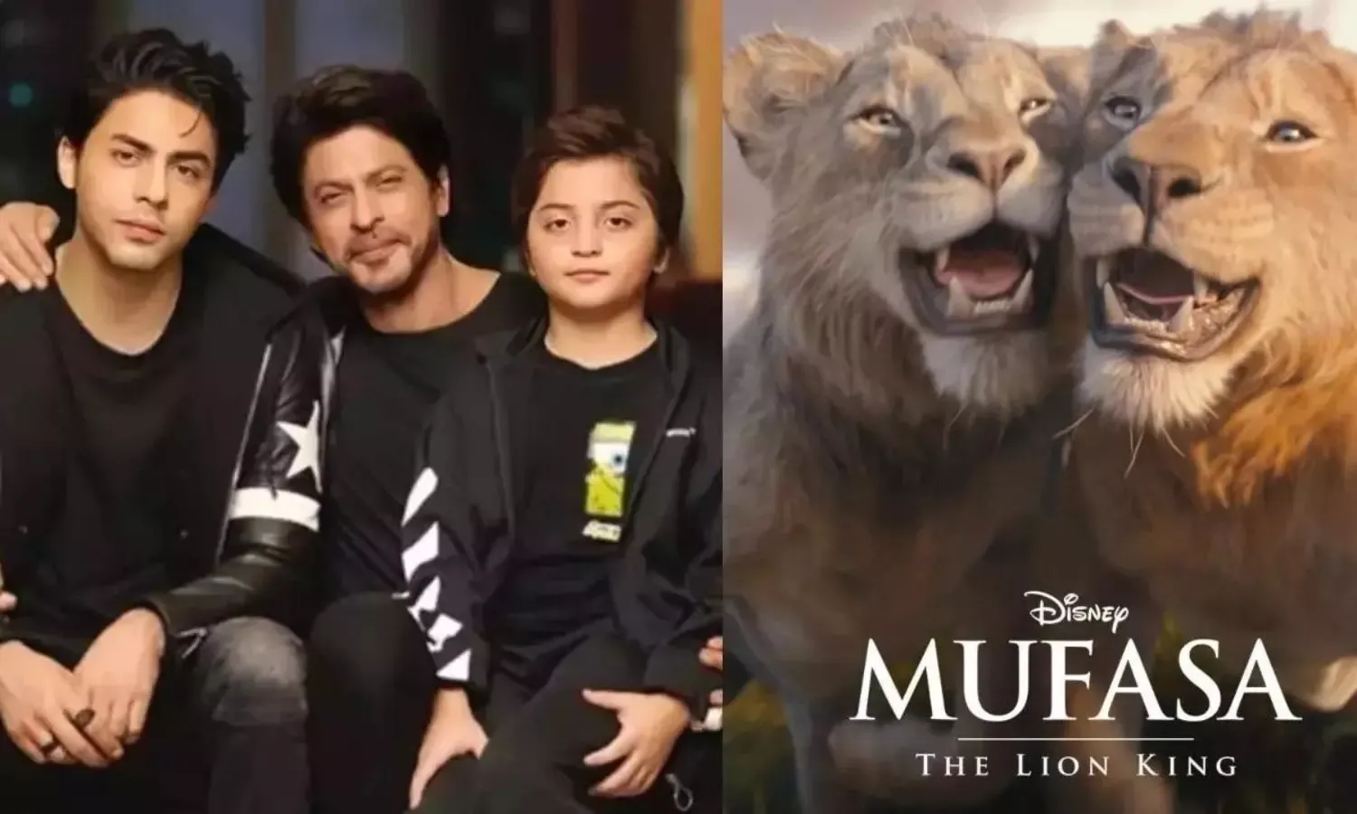 Mufasa The Lion King' Trailer: Shah Rukh Khan, Aryan, and AbRam Lend Their  Voices for Hindi Version