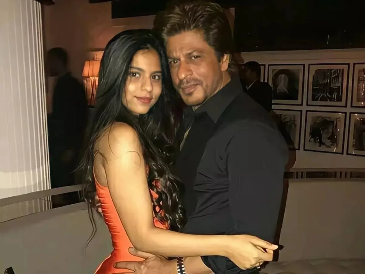 Shah Rukh Khan And Daughter Suhana 