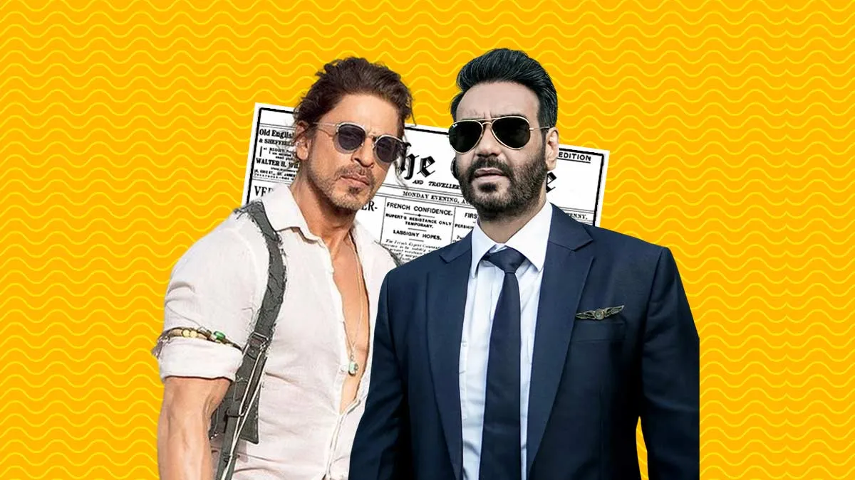 Shah Rukh Khan Describes Ajay Devgn 