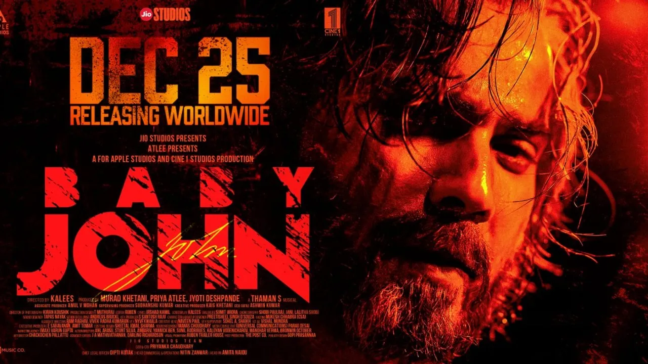 Varun Dhawan Starrer Baby John New Poster: baby john new poster out actor's  intence avatar goes viral, Entertainment News | Times Now Navbharat