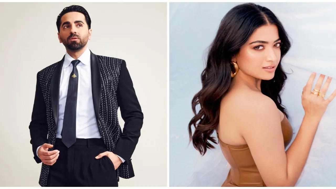  Ayushmann Khurrana and Rashmika Mandanna t