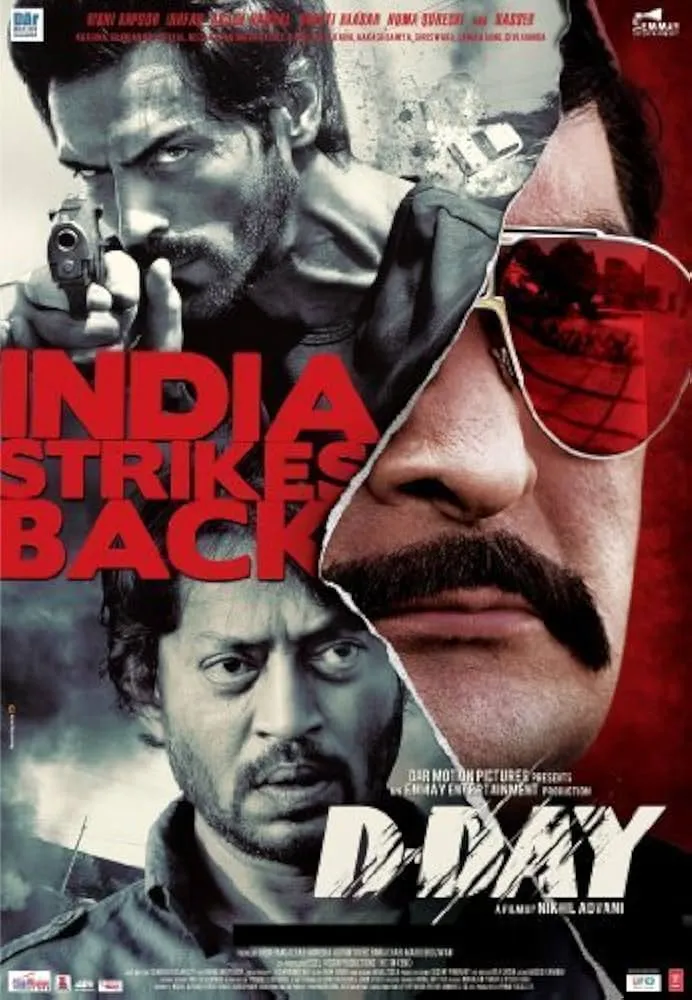 DVD D-DAY BY IRFAN KHAN ARJUN RAMPAL RISHI KAPOOR: Amazon.in: सिनेमा और TV  शो