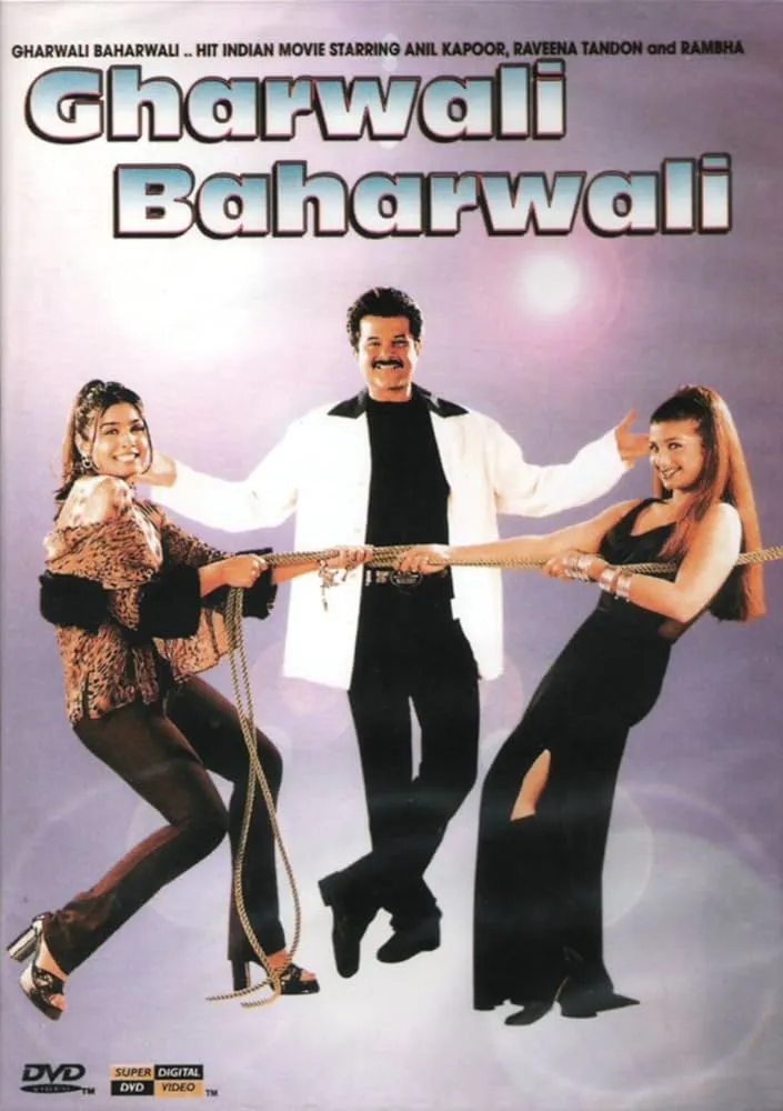Amazon.com: Gharwali Baharwali : Anil Kapoor, Rambha, Raveena Tandon, Kader  Khan, Satish Kaushik, David Dhawan, Video Sound: Movies & TV